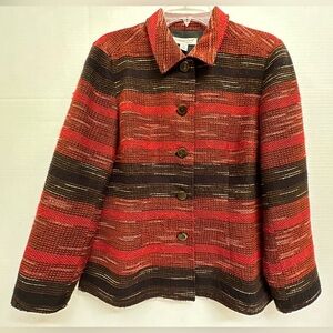 Coldwater Creek Southwestern Boho Blazer Size PM